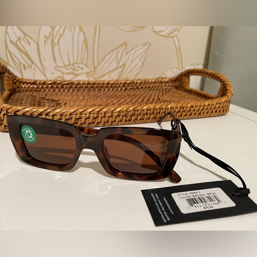 Matt & Nat - Cera 2 Sunglasses, Brown tortoise - Picture 6 of 7